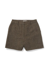 Herringbone Short Pants - BEIGE (62620718)