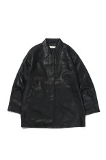 Ecoleather Over Jacket - BLACK (62620105)