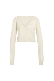 ADILUNA SEASON 2 X JENNIE WRAP AROUND CARDIGAN - WONDER MAUVE (LD4840)