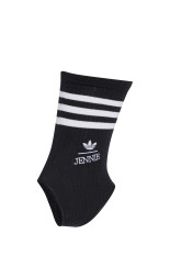 ADILUNA SEASON 2 X JENNIE CREW SOCKS WITH HEEL CUT-OUT 1PP - BLACK (LD4842)