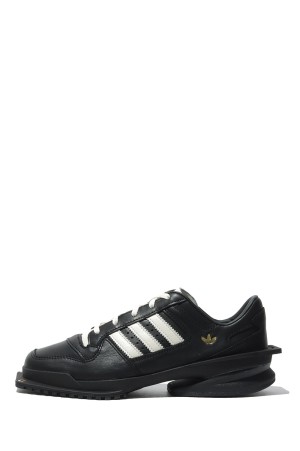 FORUM SQ WOMENS SHOE - CORE BLACK/CREAM WHITE/GOLD MET. (JP9073)