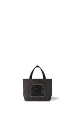 OG LABEL APPLIQU_ SMALL TOTE - BLACK (BEPSS26AC61)