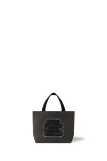 OG LABEL APPLIQU_ SMALL TOTE - BLACK (BEPSS26AC61)