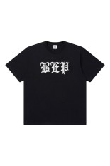 RHINESTONE 3 LETTER OE TEE - WASHED BLACK (BEPSS26TE20)