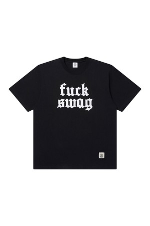 FUCK SWAG TEE - BLACK (BEPSS26TE28)