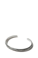 Engraved Narrow Bangle - Silver (RX-612-1)