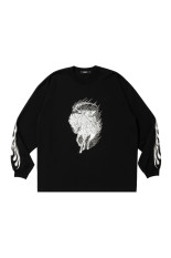 Pima Cotton L/S Tee (Reaper) - Pure Black (ABCAW26CT08)