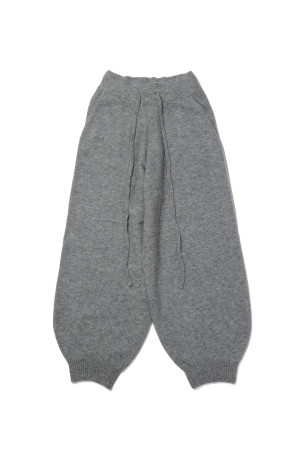 ALPACA KNIT CUFF PANT - ALPACA CLOUD (B250106)