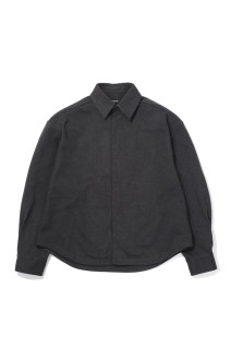 M5 OXFORD SHIRT - CHARCOAL TWEED (T240240)