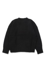 WOOL KNIT CREWNECK - NIGHT (T250111)