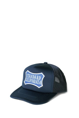 SD Basic Logo Patch Mesh Cap - Navy