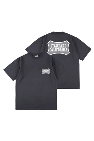 SD Heavyweight Basic Shield Logo T - Black
