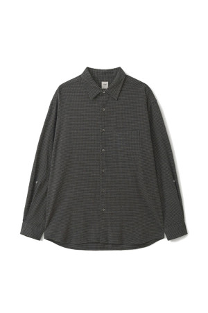 Voyager Flannel Roll-Up Shirt - GRAY CHECK (AOFWSH001)