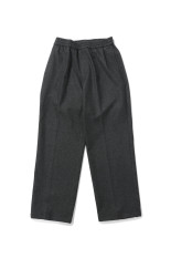 Cashmere Banding Easy Pants - HEATHER CHARCOAL (AOFFPT012)