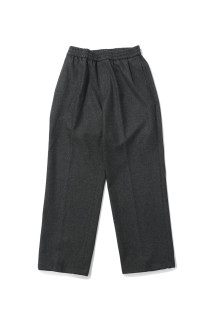 Cashmere Banding Easy Pants - HEATHER CHARCOAL (AOFFPT012)