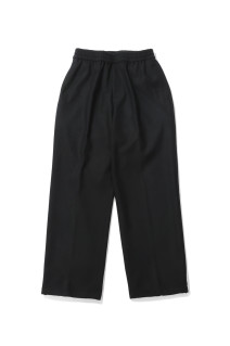 Cashmere Banding Easy Pants - BLACK (AOFFPT012)
