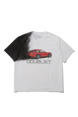 EXHAUST STAINED T-SHIRT - WHITE (26AW44CS460)