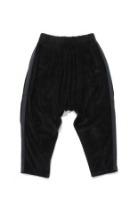 BUBBLEGUM INFLATED TRACK PANTS - BLACK (26AW23PT374)