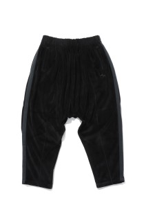 BUBBLEGUM INFLATED TRACK PANTS - BLACK (26AW23PT374)