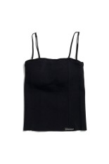 Cup-In Knit Cami -BLACK (31261366102)