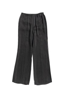 Satin Flare Pants -BLACK (31261466109)
