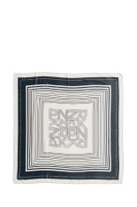Graphical Print Scarf -BLACK (31261665602)