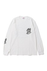 PORKY L/S TEE - WHITE