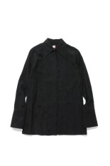 ROSE JACQUARD SHIRT - BLACK (FTC264-0106B)