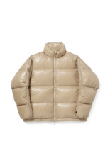 W's TECH ULTRA LIGHT DOWN JACKET - BEIGE (BW-45026WL)