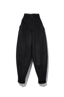 soft curve pants - black (M269PT13)