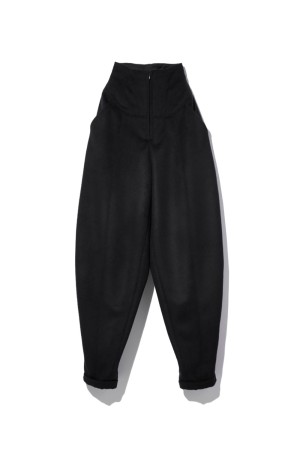soft curve pants - black (M269PT13)