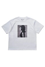 Amy Winehouse Profile Photo S/S Tee/White(MND-AMW001)