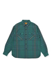 CLASSIC PLAID SHIRT / GREEN (CLG-SH 026-008)