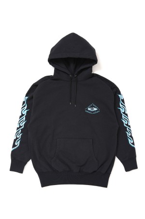FLAME HOODIE / BLACK (CLG-SW 026-005)