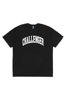 COLLEGE TEE / BLACK (CLG-TS 026-021)