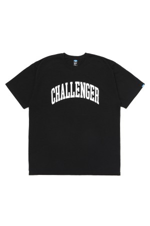 COLLEGE TEE / BLACK (CLG-TS 026-021)