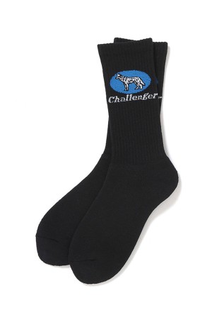 WOLF SOCKS / BLACK (CLG-AC 026-040)