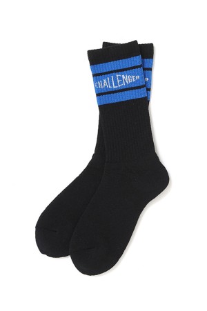 LINE SOCKS / BLACK (CLG-AC 026-041)