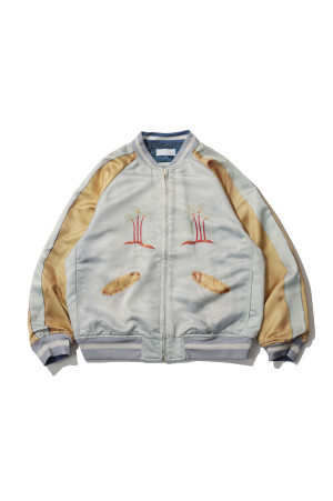 Trompe l'oeil Souvenir Jacket - GRAY (26-2502)