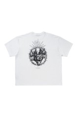 Print S/S Tee - PITBULL - White (CTE-26S357)