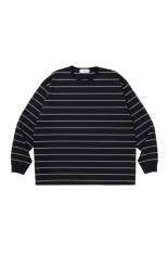 Dry Tech Jersey Boder L/S Tee / Black (CTE-26S350)