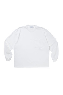 Open End Yarn Cellie L/S Tee / White (CTE-26S352)