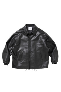 Sheepskin Coach Jacket - Black (CTE-26A219)