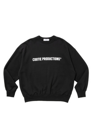 Plain Sweat Crew - LOGO - Black (CTE-26A308)