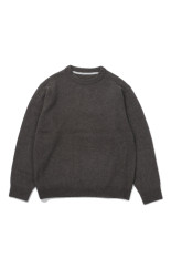 FOX CREW NECK KNIT - BROWN (263-60201)