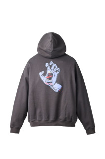 Santa Cruz / Screaming Hand Hoodie - Faded Black (SD26F-CT13)