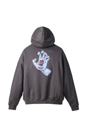 Santa Cruz / Screaming Hand Hoodie - Faded Black (SD26F-CT13)