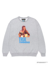 TRUE ROMANCE / CREW NECK SWEAT SHIRT ( TYPE-1 ) / GRAY (TR-WM-SS08)