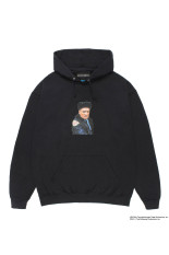 TRUE ROMANCE / PULLOVER HOODED SWEAT SHIRT ( TYPE-2 ) / BLACK (TR-WM-SS09)