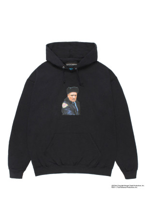 TRUE ROMANCE / PULLOVER HOODED SWEAT SHIRT ( TYPE-2 ) / BLACK (TR-WM-SS09)